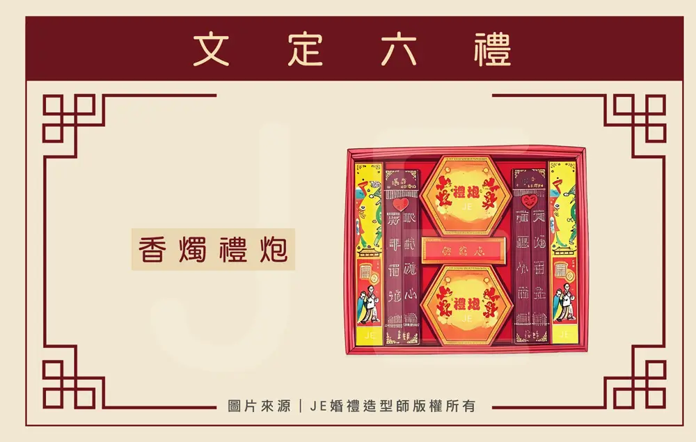 訂婚六禮 - 香燭禮炮