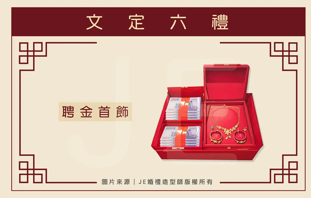 訂婚六禮 - 聘金首飾
