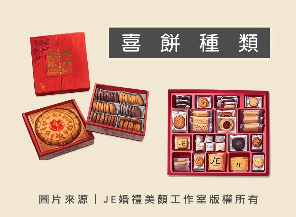 婚禮籌備 - 喜餅種類